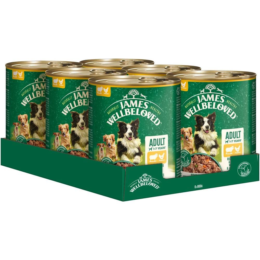 James Wellbeloved Adult Dog Hypoallergenic Lamb & Chicken