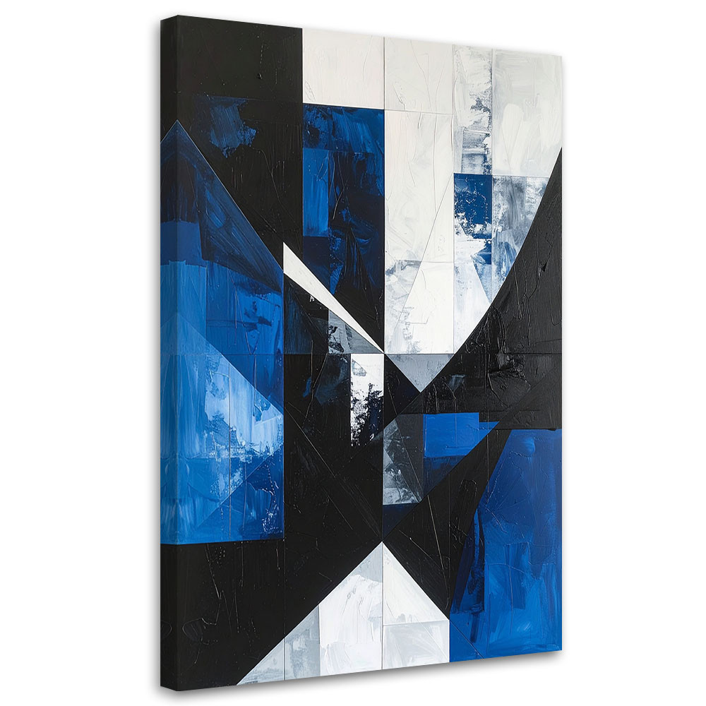 Obraz do salonu sypialni biura, Abstrakcja kształty geometryczne 20x30