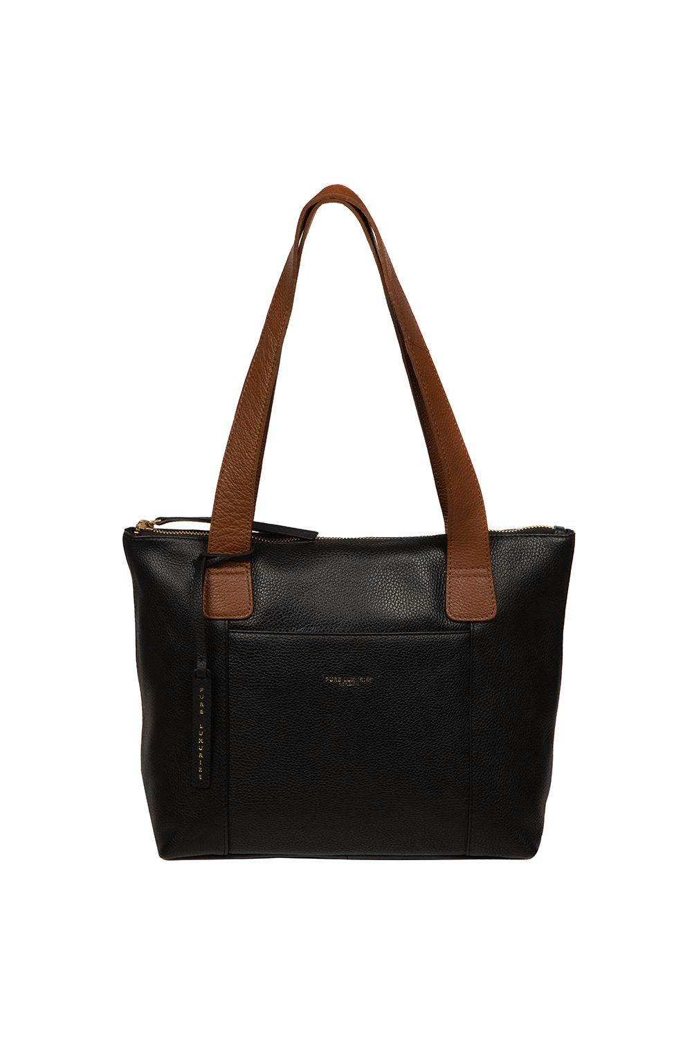 Pure Luxuries London Yondo' Leather Tote Bag