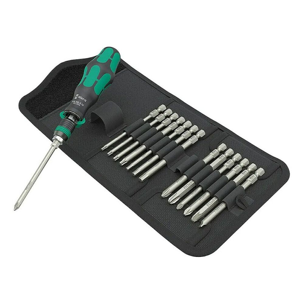 BITSSETT WERA KK 838 RA-R M 15 DELER