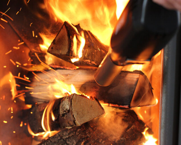 Bison Airlighter 420 - The Faster, Cleaner, and Safer Way to Light a Fire