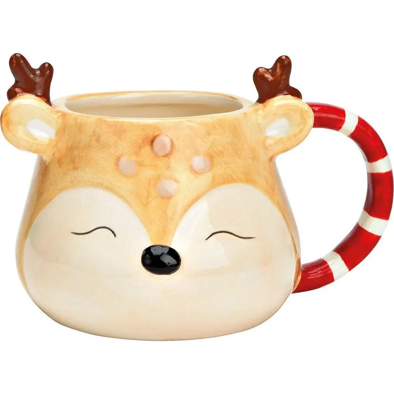 Tasse 4er-Set Rentier