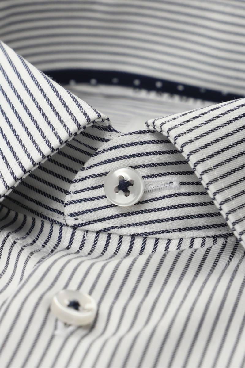 ETERNA Slim Fit Hemd marine, Gestreift