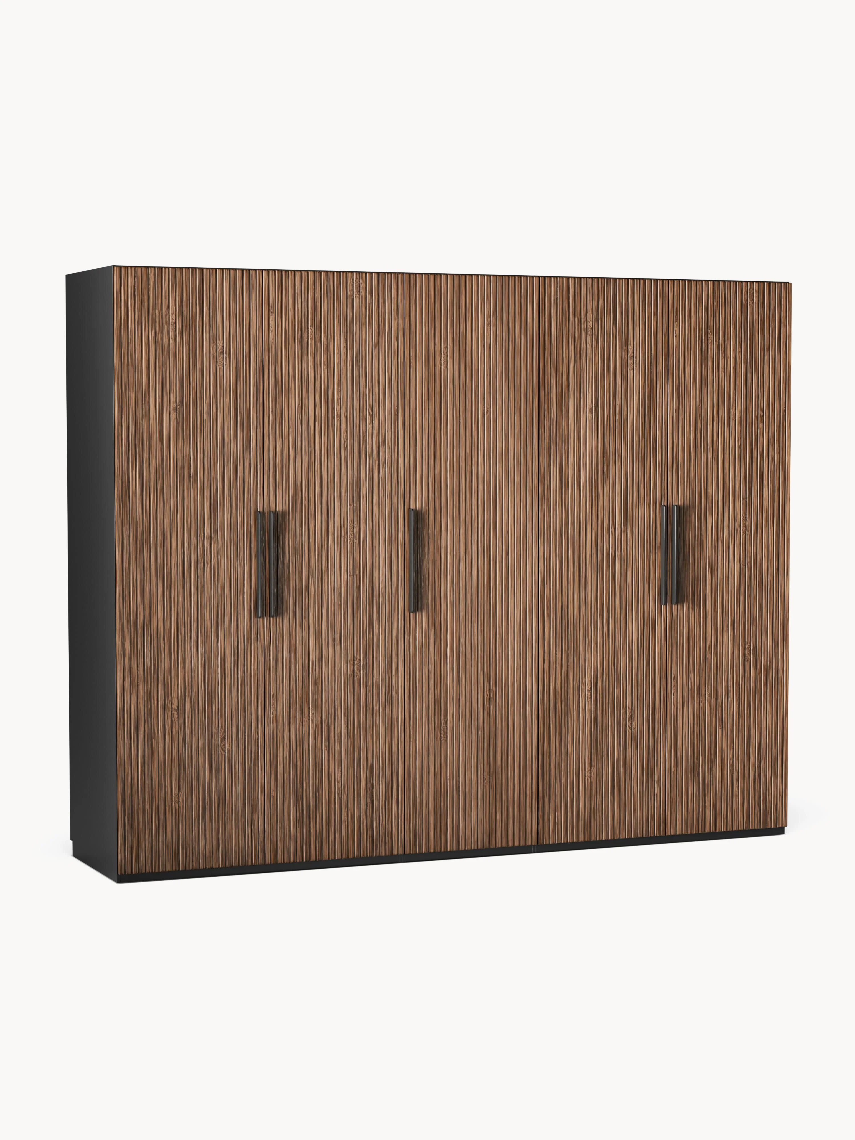 Modularer Drehtürenschrank Simone, 250 cm Breite, in verschiedenen Größen