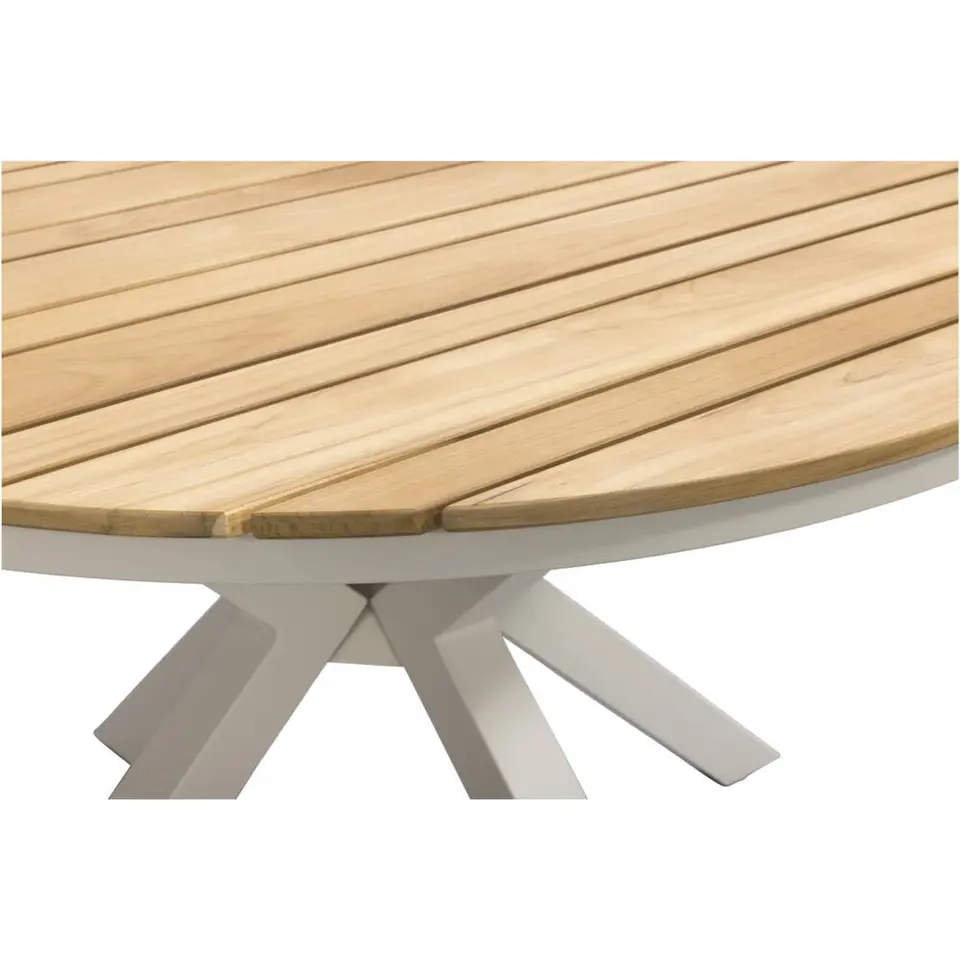 Tuintafel Perpignan - zand - 76x&Oslash;120 cm