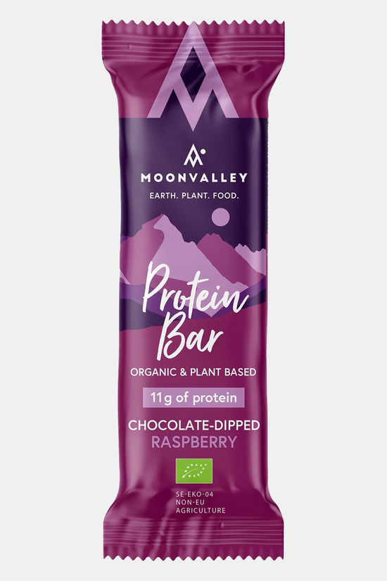 Moonvalley Organic Protein Bar - Chocolate Dipped Raspberry Energiereep