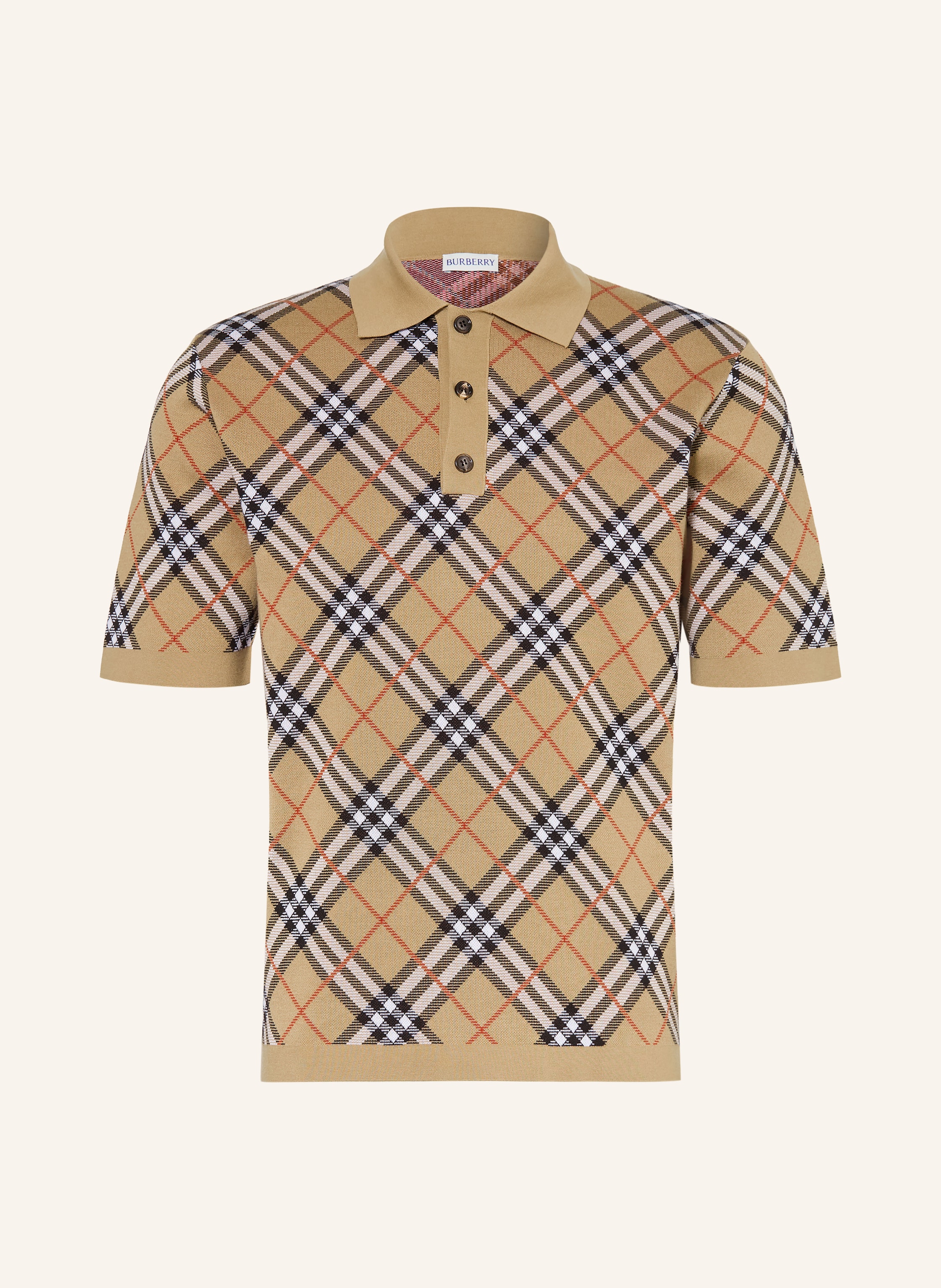 BURBERRY Strick-Poloshirt MARLOW