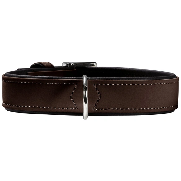 Halsband, Gr. M-L, braun/schwarz