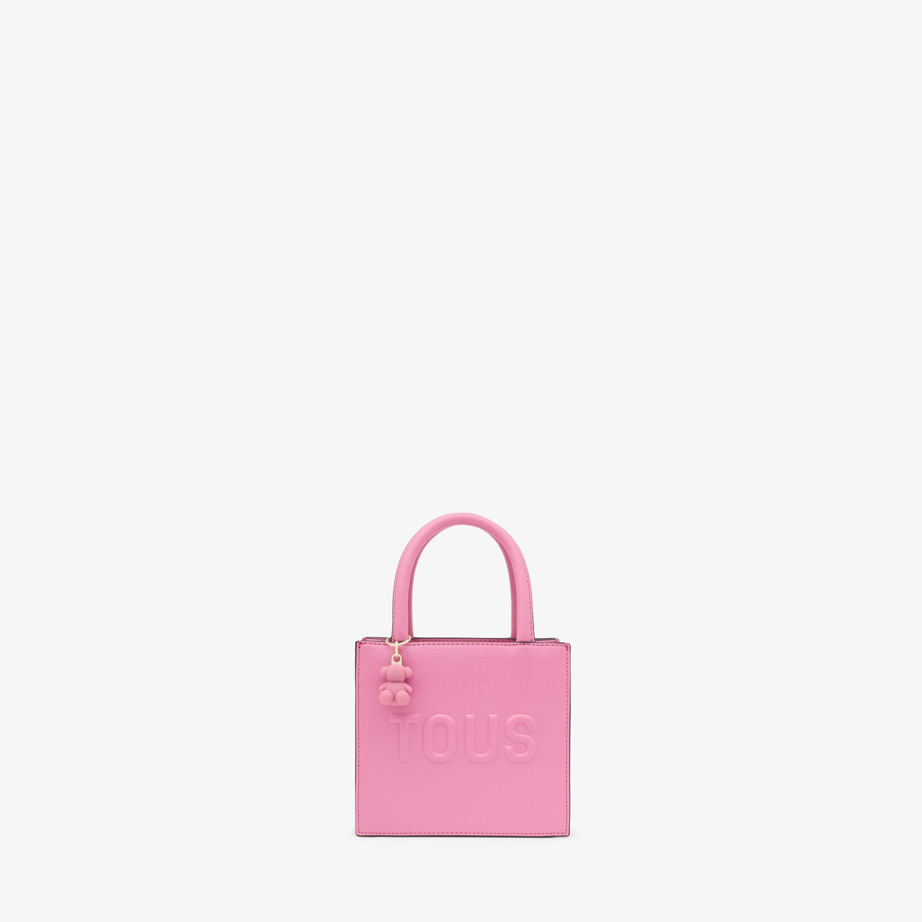 Bolso mini cube rosa oscuro TOUS Brenda