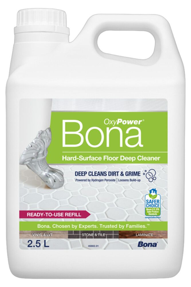 DYPRENGJØRINGSMIDDEL BONA OXYPOWER FOR HARDE GULV 2,5L