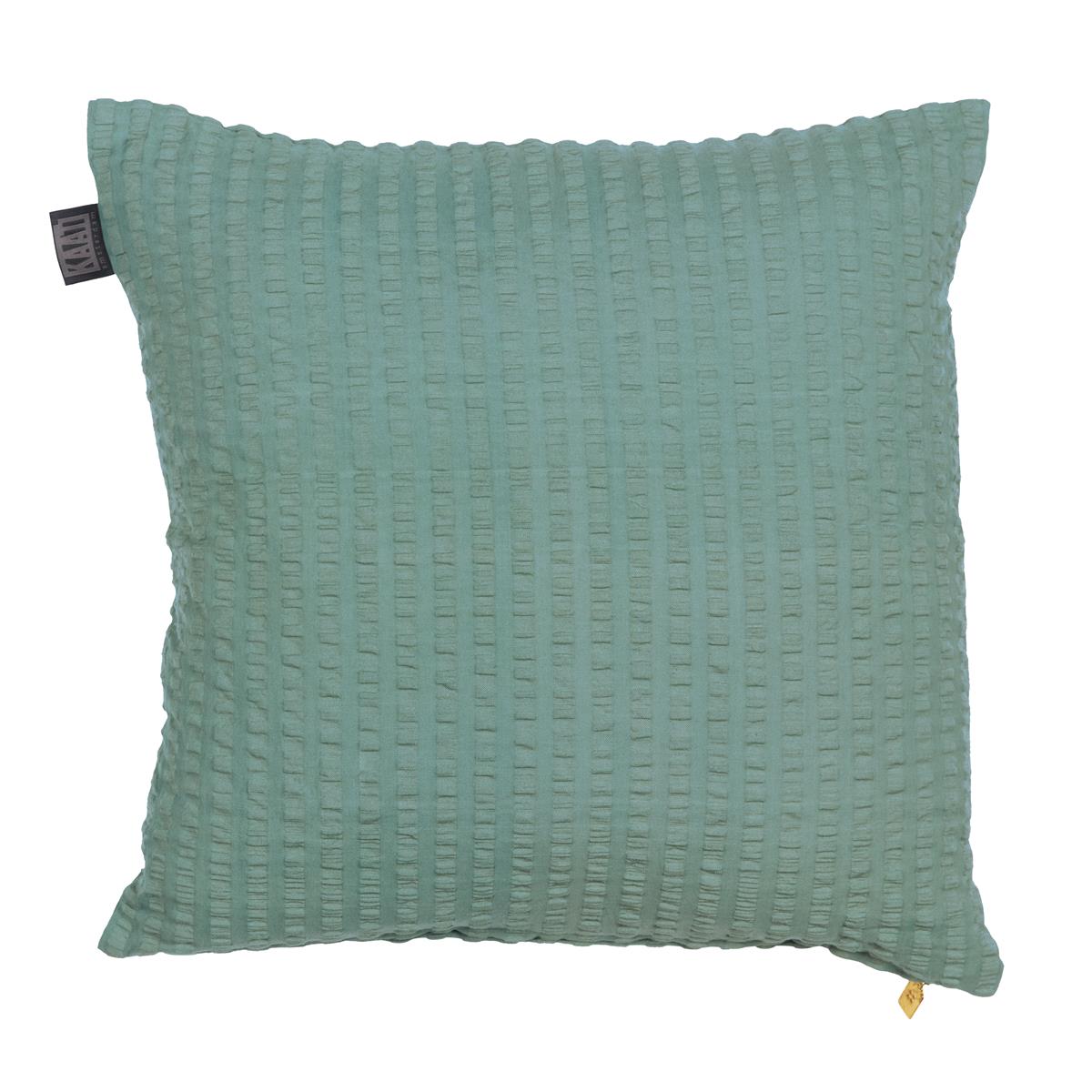 KAAT Amsterdam decoratiekussen Cheer - 45x45 cm - grijsgroen