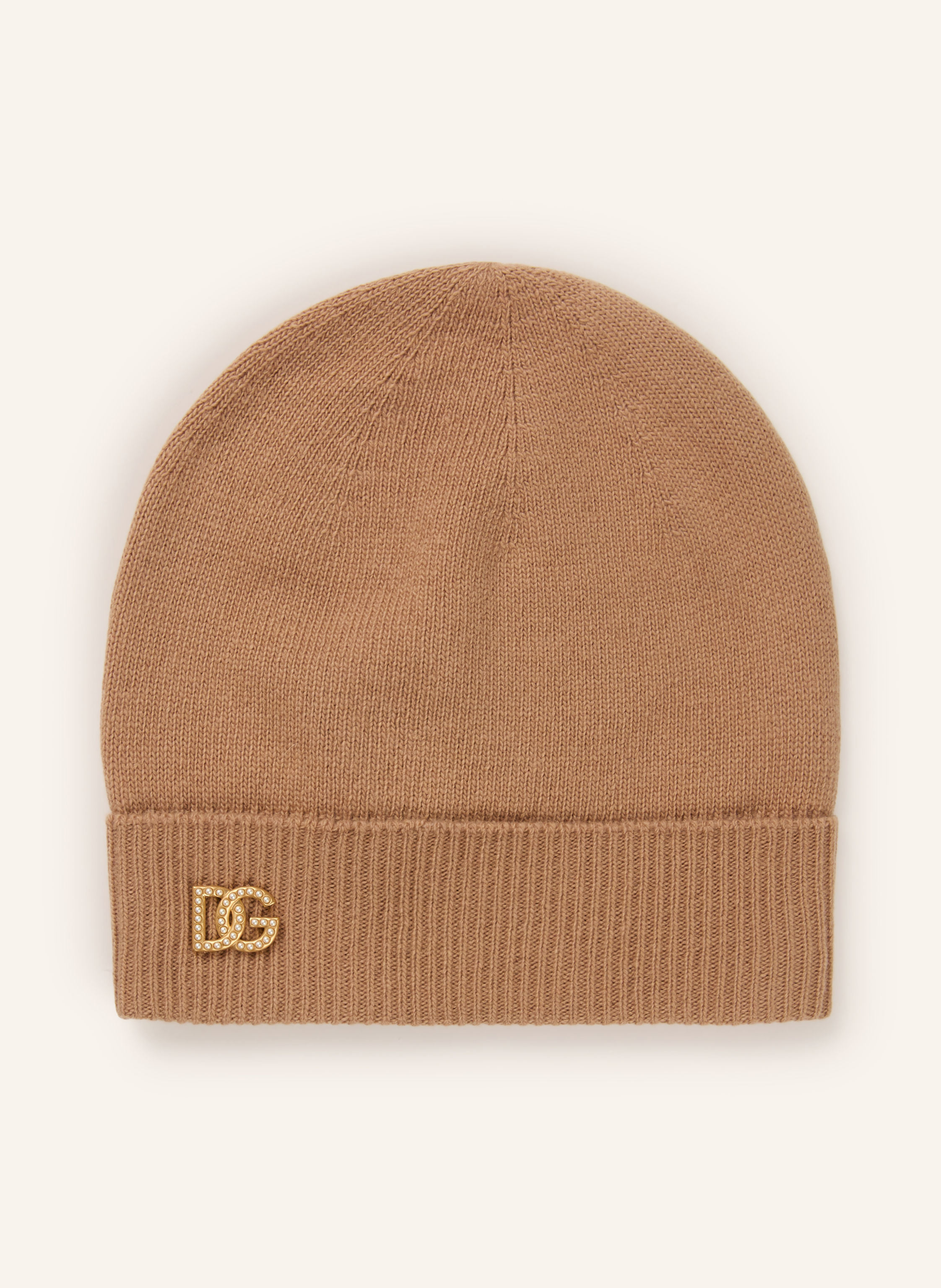 DOLCE & GABBANA Mütze mit Schmuckperlen