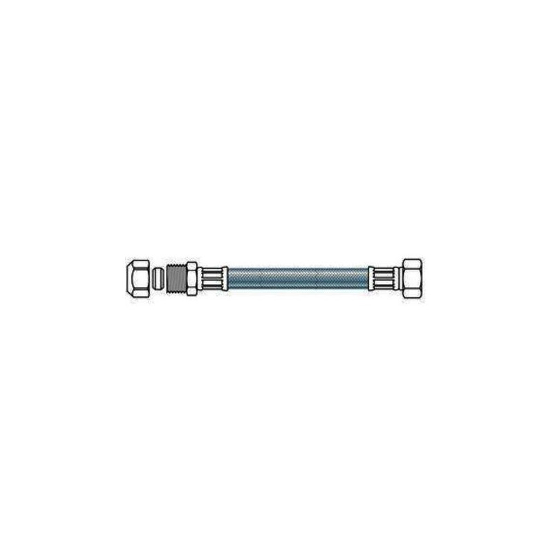 Raccord flexible bicône 10 x F 3/8