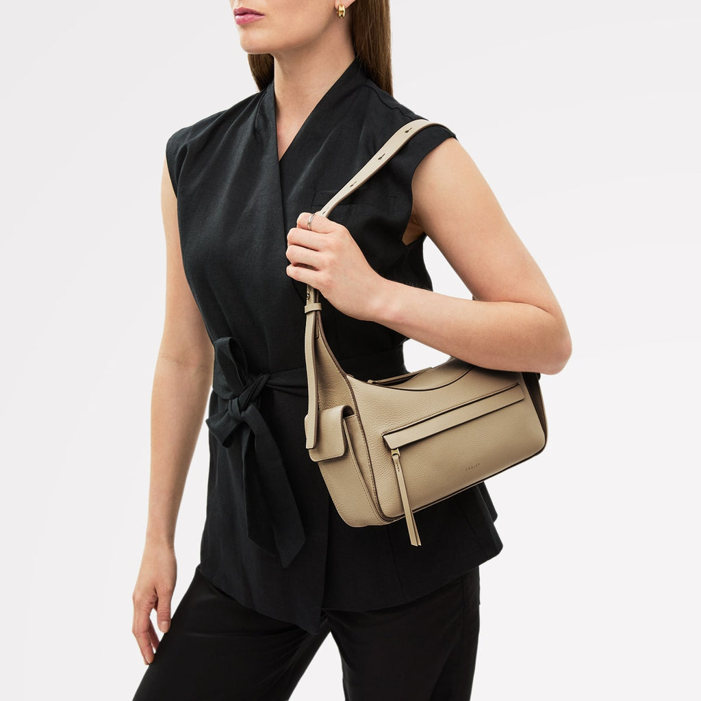 The Fitzrovia - Small Ziptop Shoulder Bag