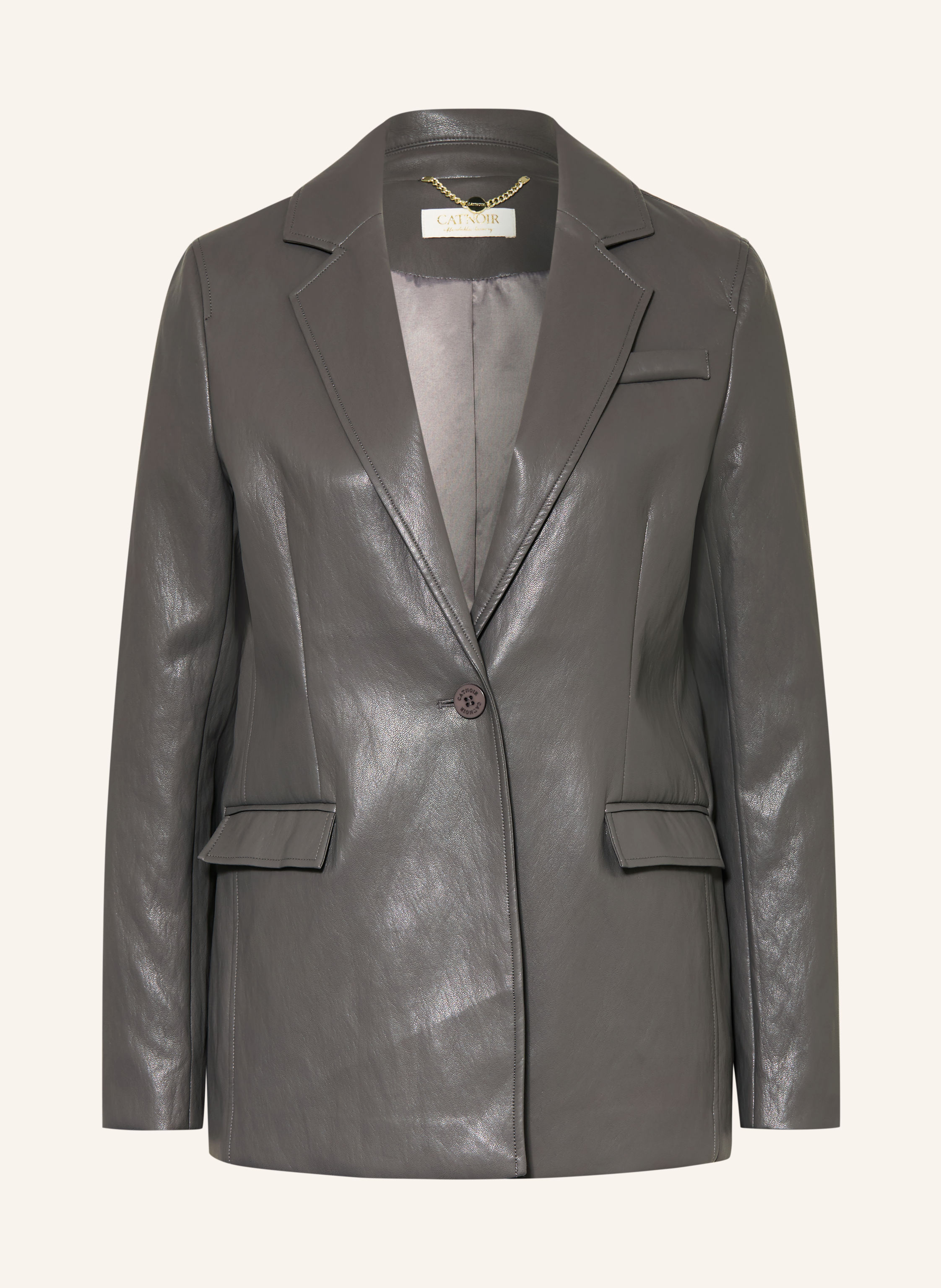 CATNOIR Blazer in Lederoptik