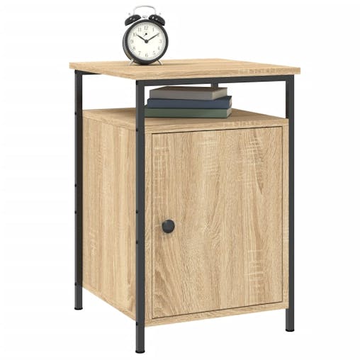 NNEVL Bedside Cabinet Sonoma Oak 40x42x60 cm Engineered Wood