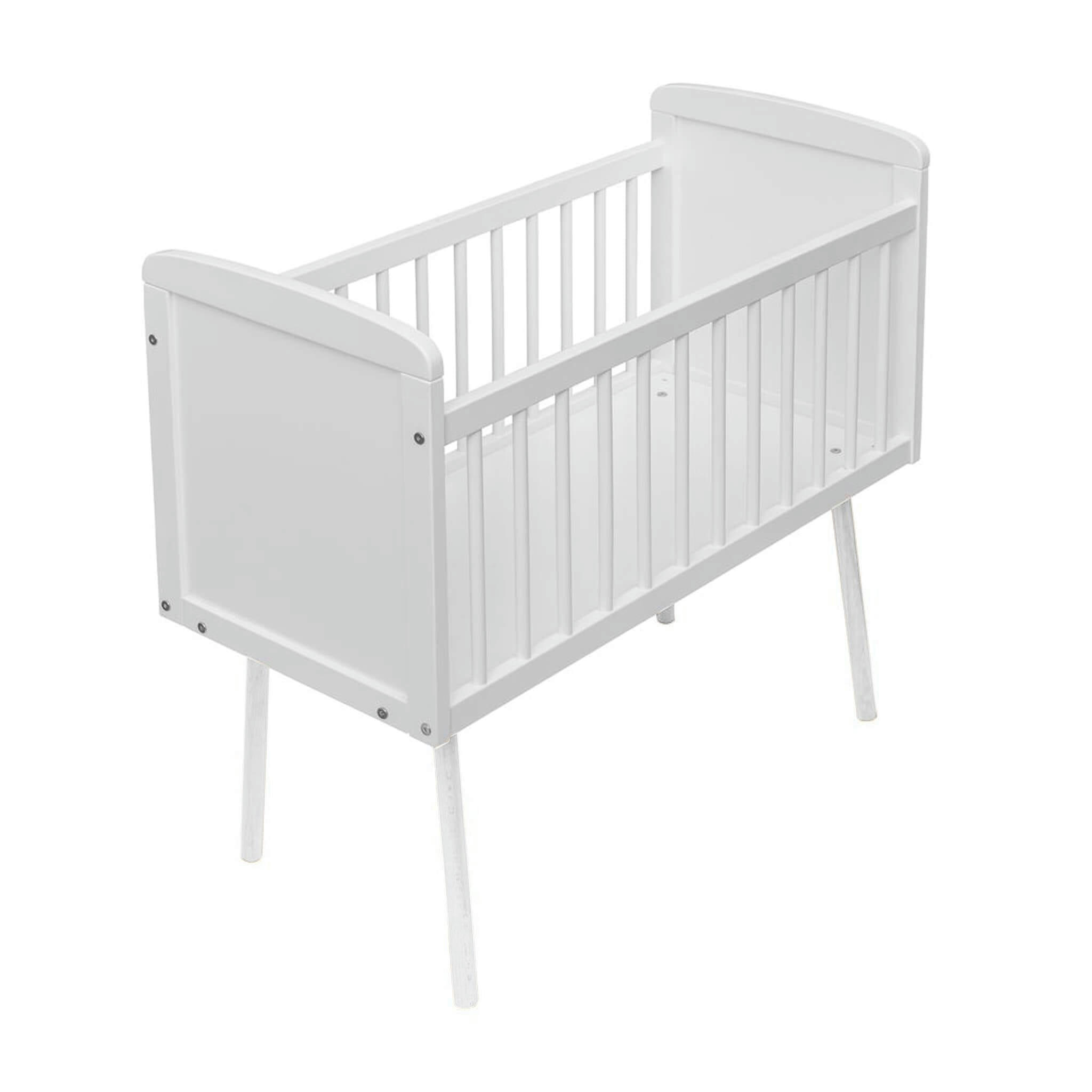 - Berceau en bois massif blanc 40x90