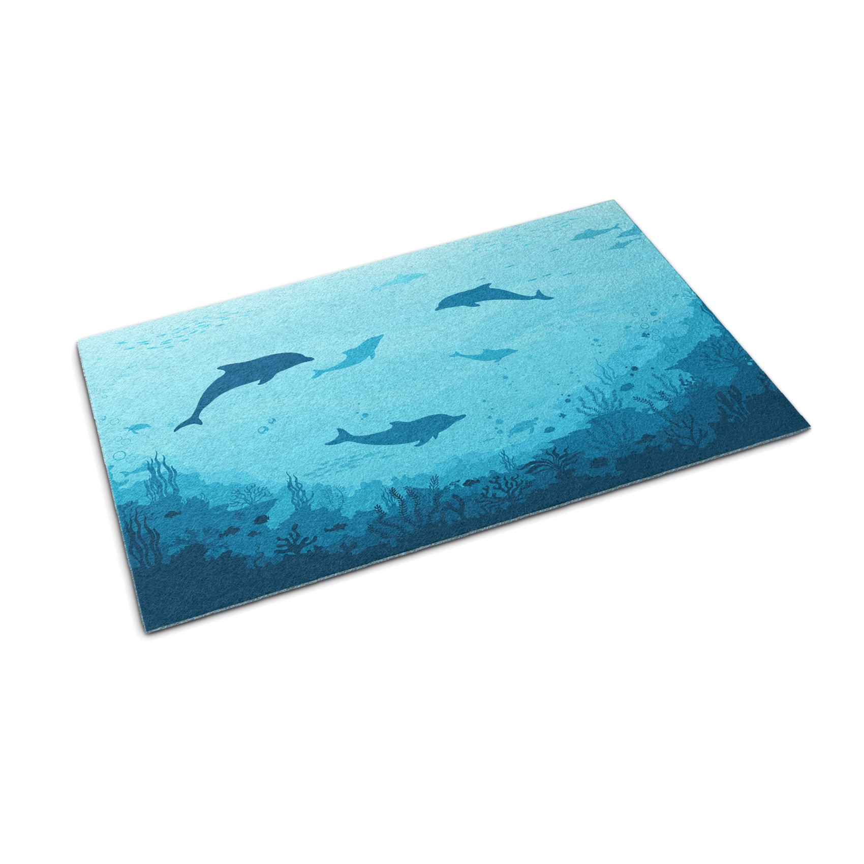 Mata wejściowa 60x40 Delfiny morskie zwierzęta ocean Tulup