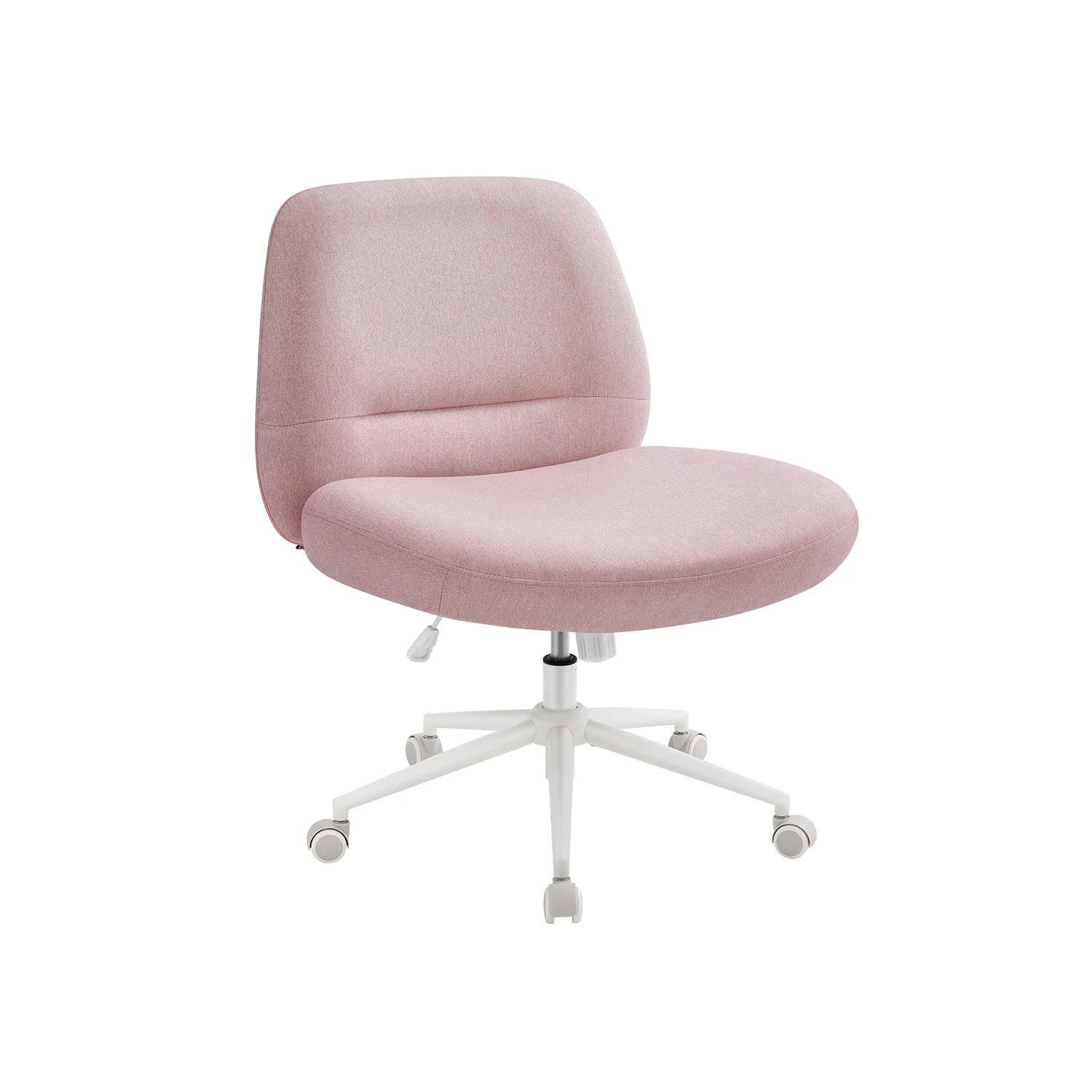 Chaise de bureau tissu coton-lin