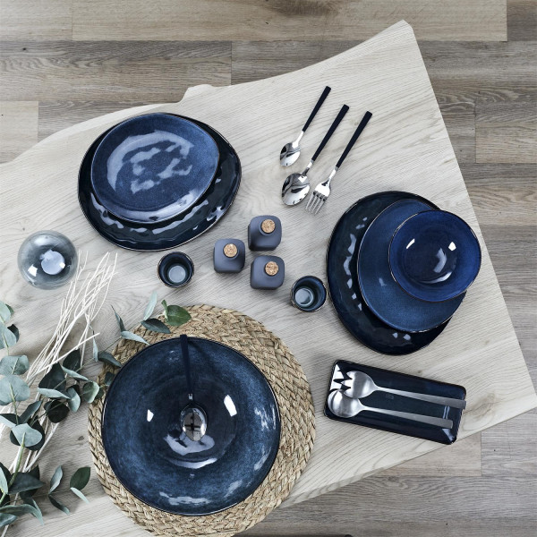 Miska ceramiczna Aurora 350 ml granatowa