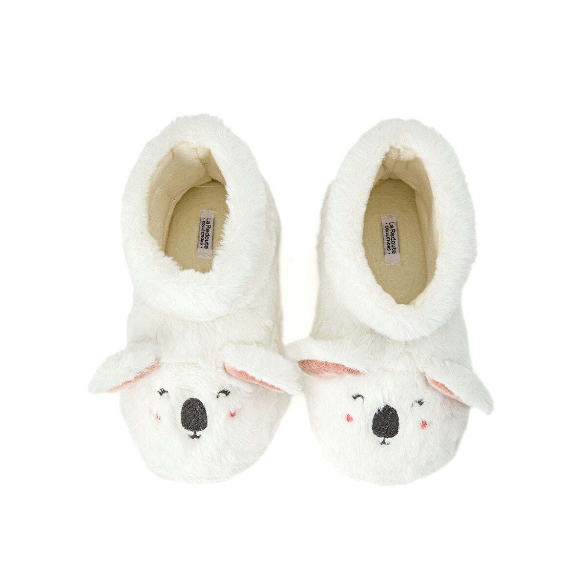 Chaussons chauds à enfiler peluche koala