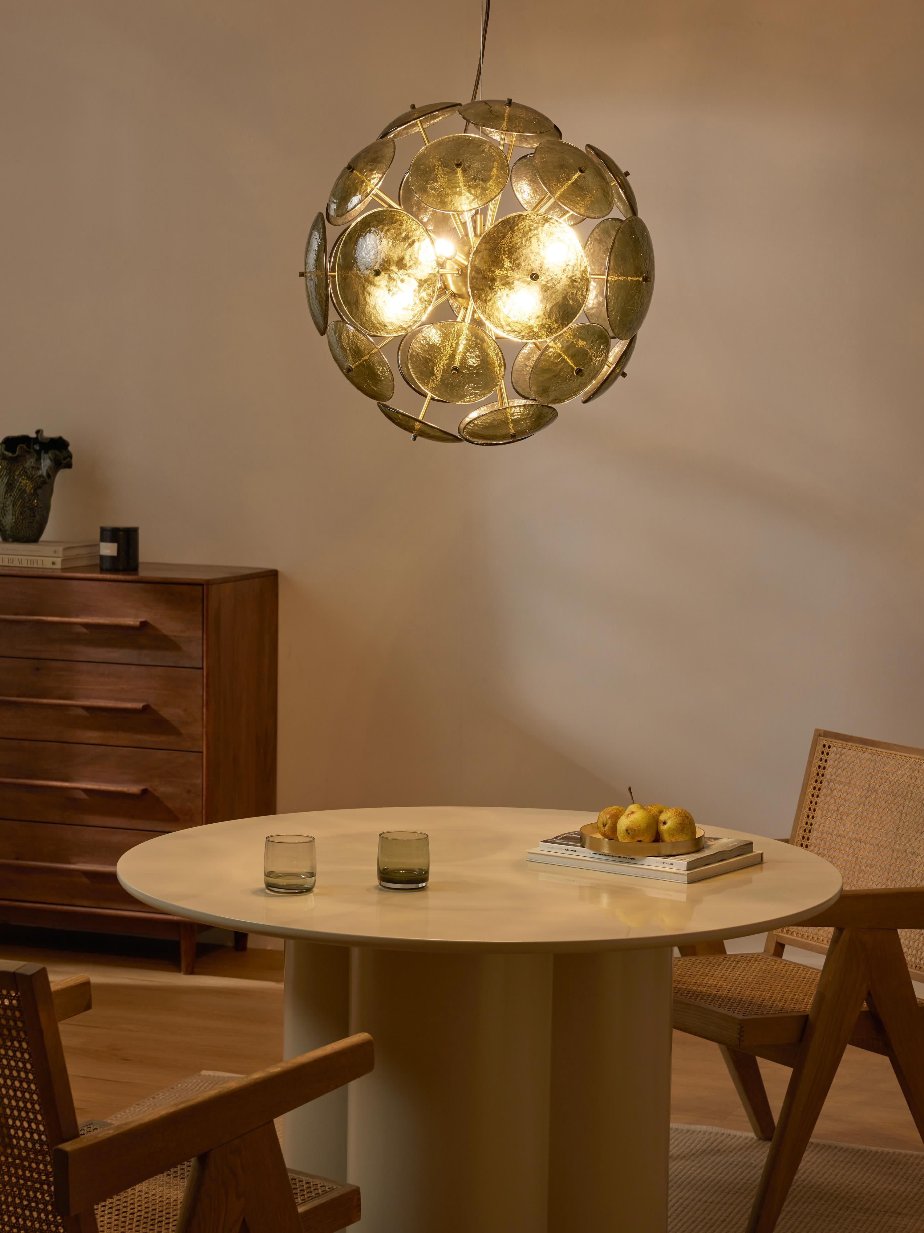 Pendelleuchte Mireille aus Glas