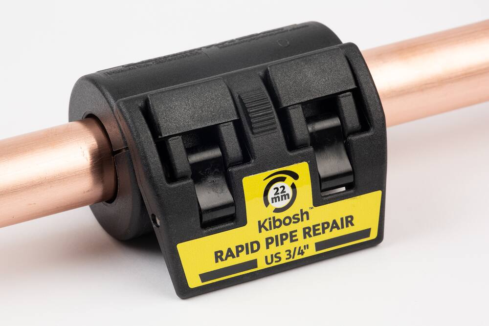 Kibosh Rapid Pipe Repair Clamp, 3/4-in