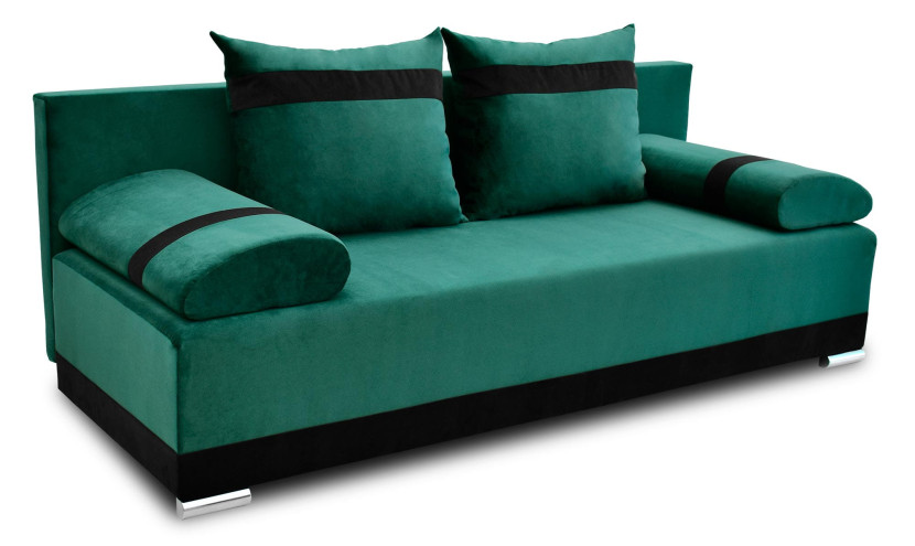 Zestaw Wypoczynkowy Sofa Orlean PLUS   2 Fotele Zielony
