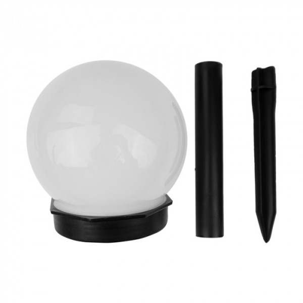 Solarna lampa ogrodowa kula LED wbijana Ecolight EC20769