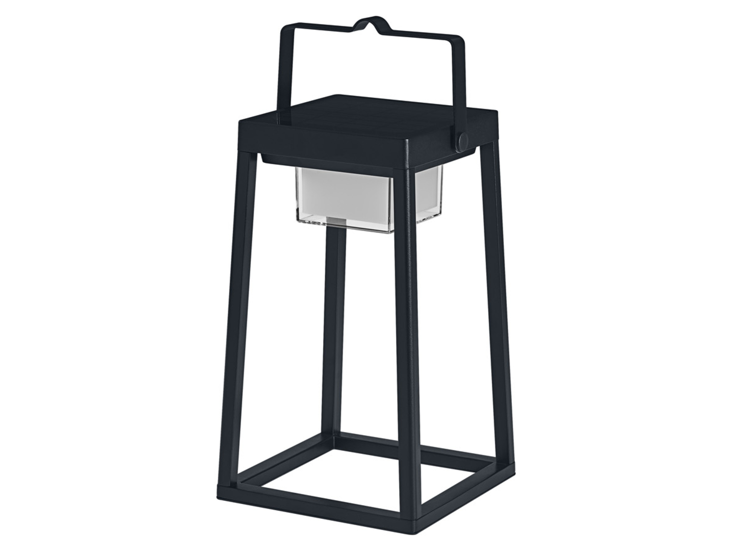 Lampa solarna Smart BT LED 30 cm czarna