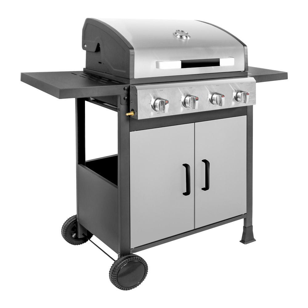 Grill Gazowy Z 4 Palnikami Brenner Br-G4N