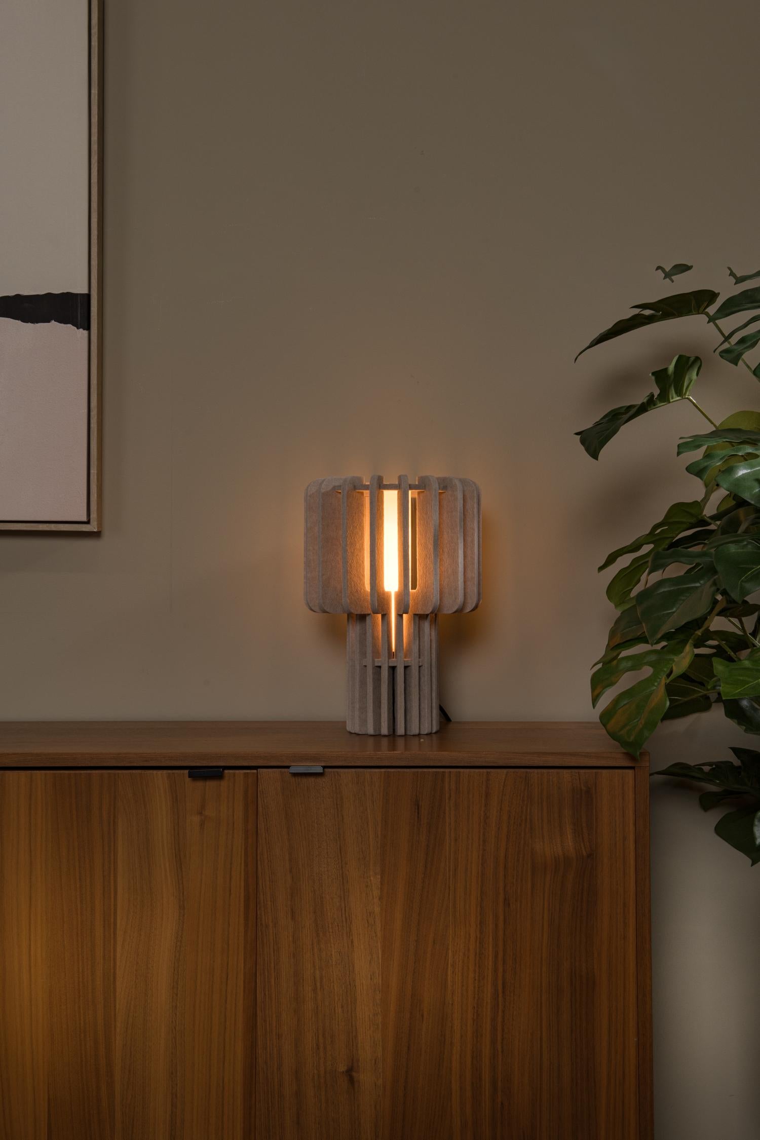Lucide tafellamp ROLLO - 1xE27 - Taupe