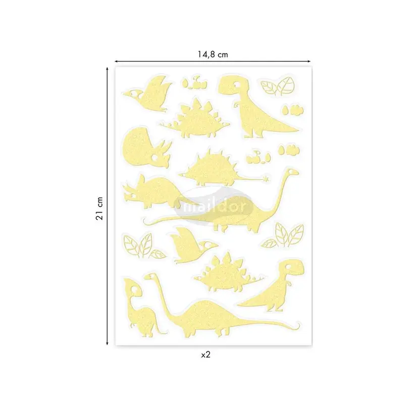 Sticker 2er-Set Jurassic World