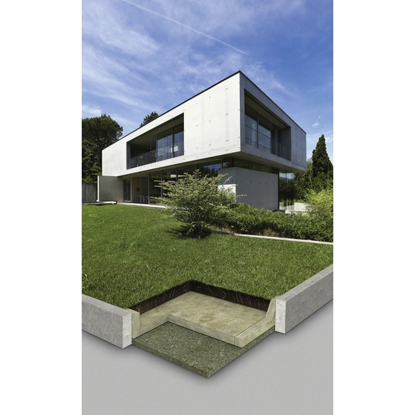 Wasserspeicher, Steinwolle, 1 Rolle