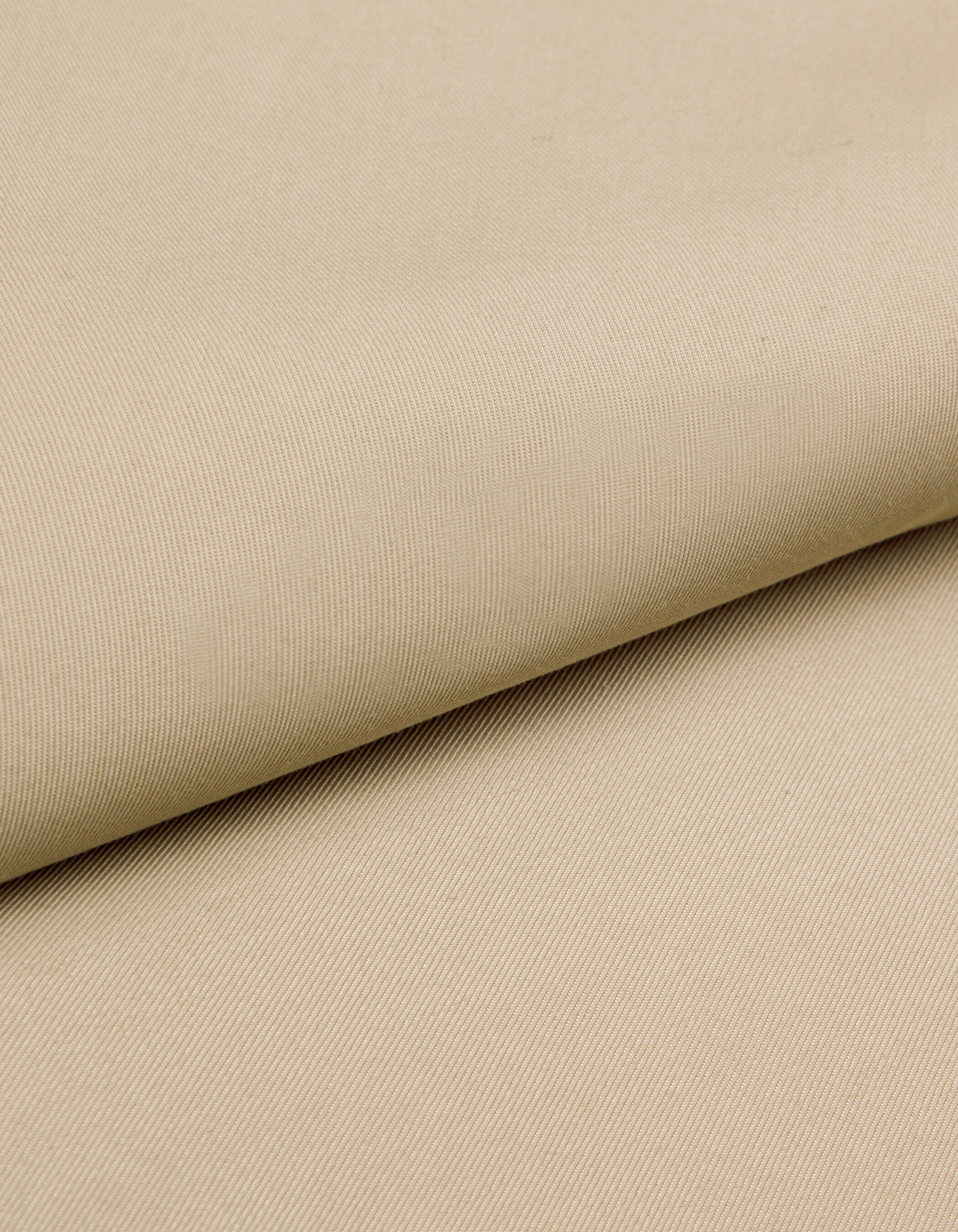 Trench beige attache-col bi-matière Homme