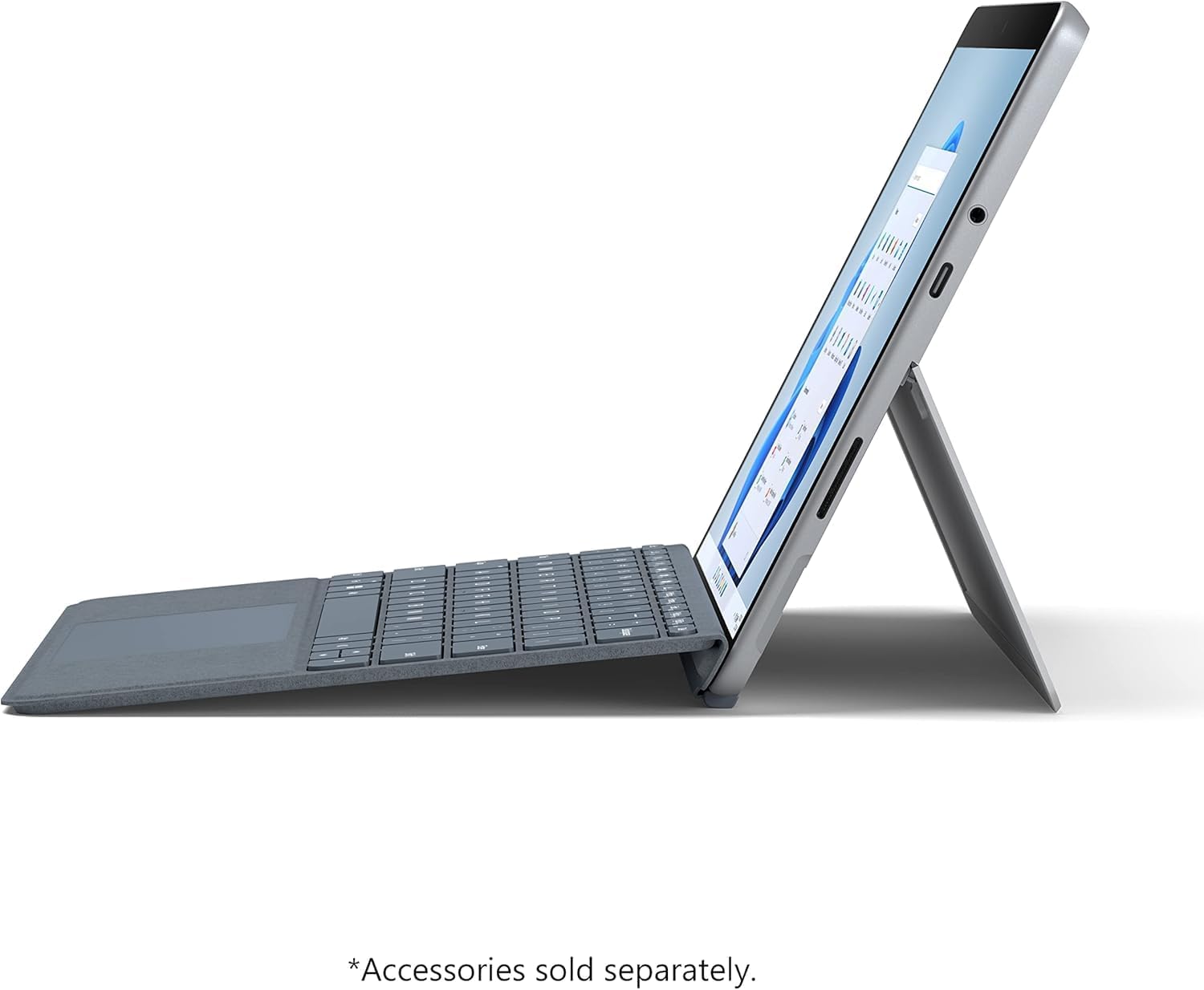 Microsoft Surface Go 2-10.5 Touch-Screen - Intel Core m3-8GB Memory - 128GB SSD - WiFi - Platinum Windows 11 PRO (Renewed)