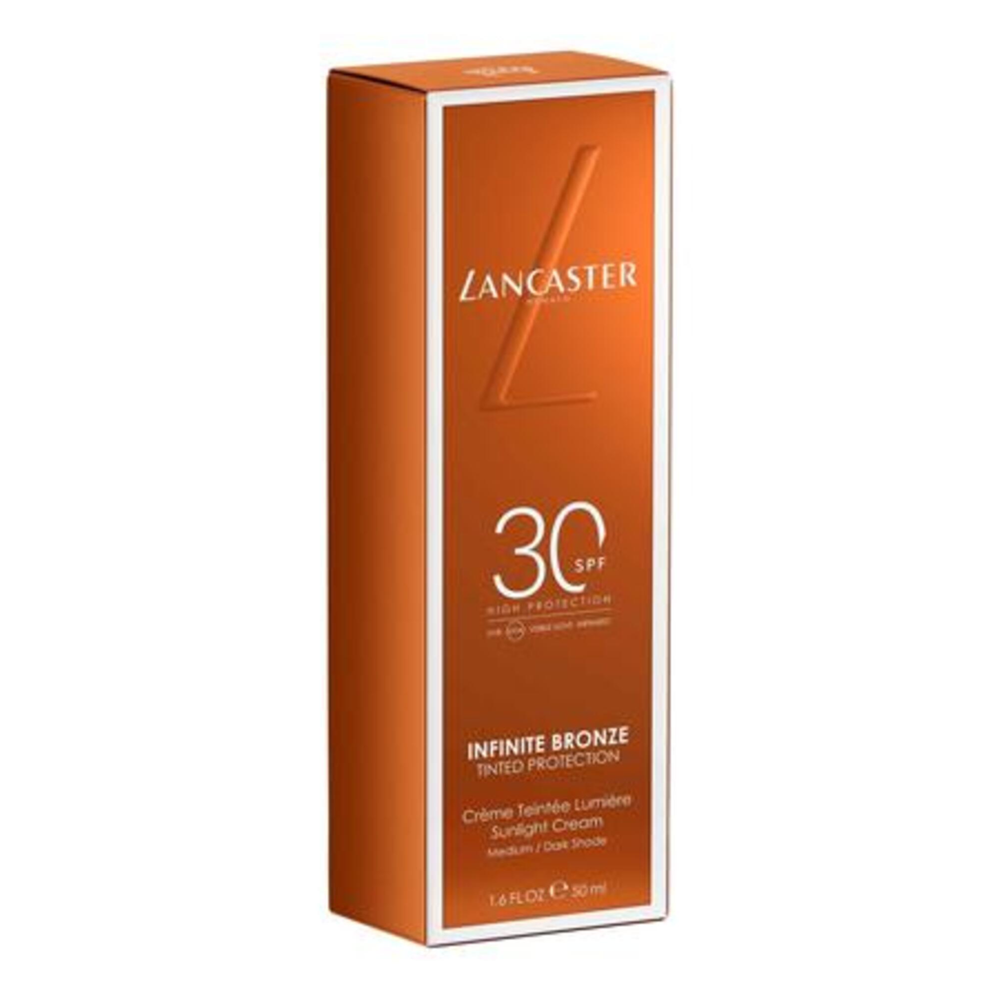 INFINITE BRONZECrème visage protection solaire teintée
