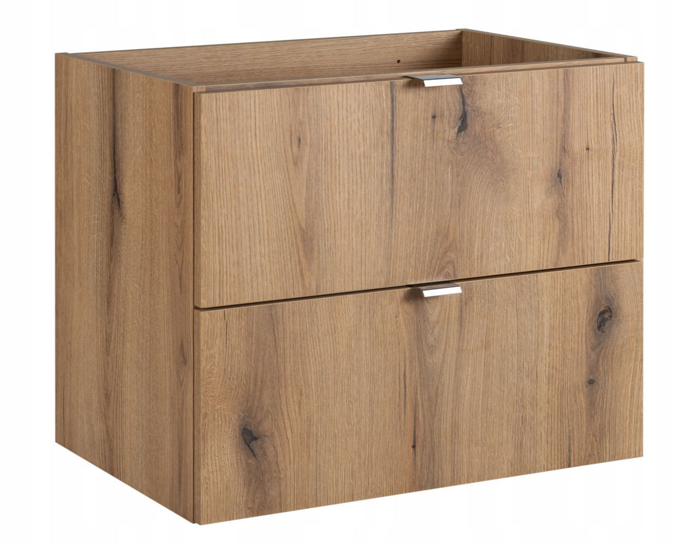 Szafka Łazienkowa pod Umywalkę 80 cm DĄB Wisząca NOVA OAK