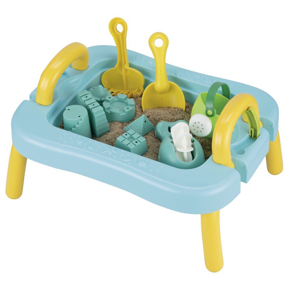 Table d'activité plage enfant plastique avec accessoires (12 pièces)