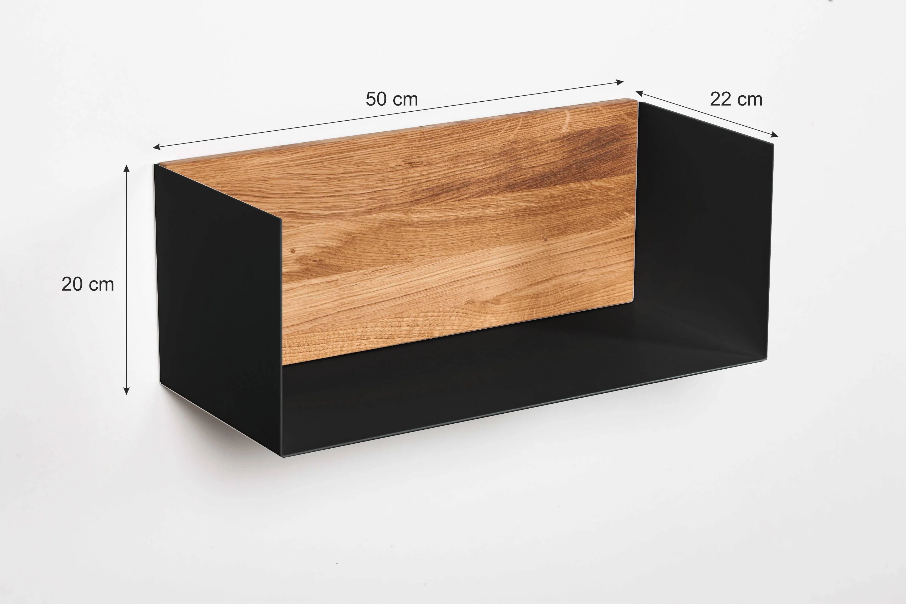 Wandplank Berg eikenhout eikenhout