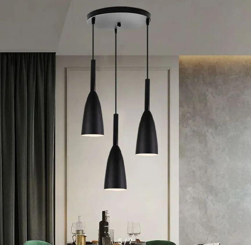 Lampa sufitowa metalowa klosz