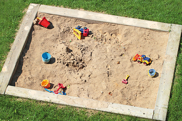 Lot de 4 sacs de 25 KG de sable jeux d'enfants 0/2