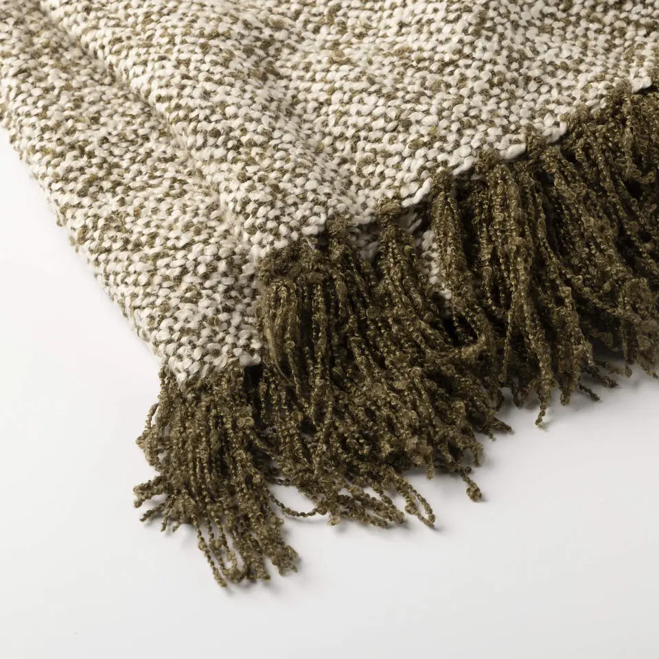 Plaid Sally - Military Olive - 140x180 cm