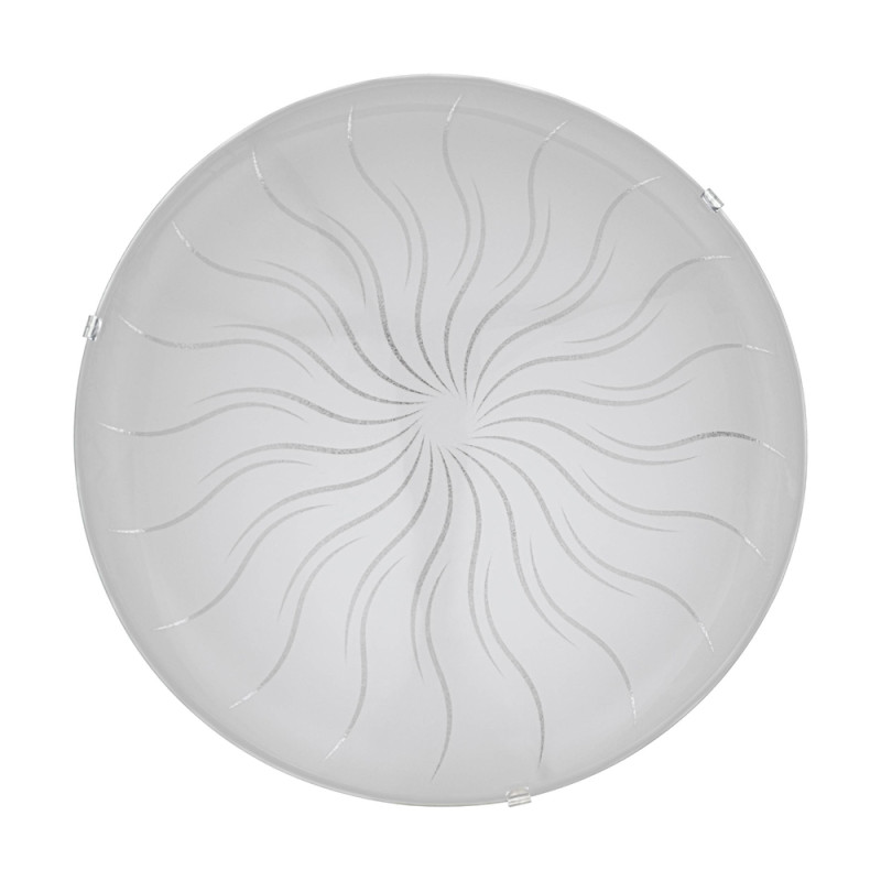 Plafonnier LED Margitta 1 blanc Ø 31,5 cm 3 x 3,6 W EGLO