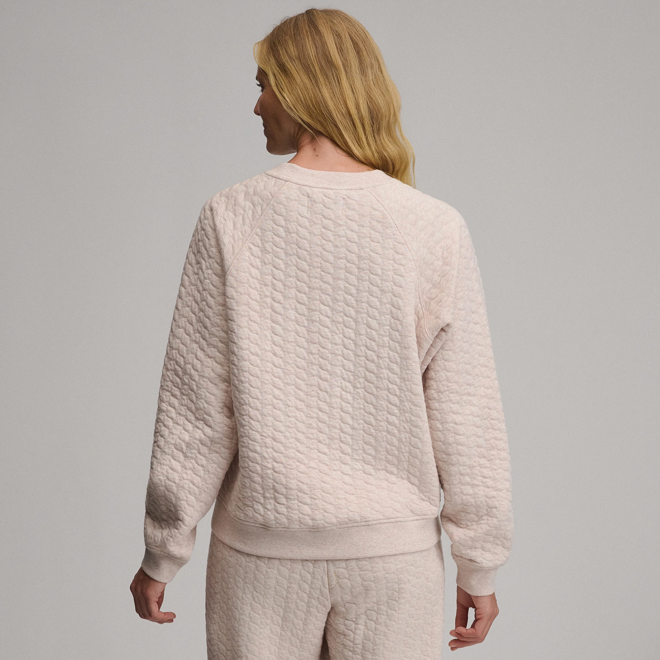 Women's Quilted Crew