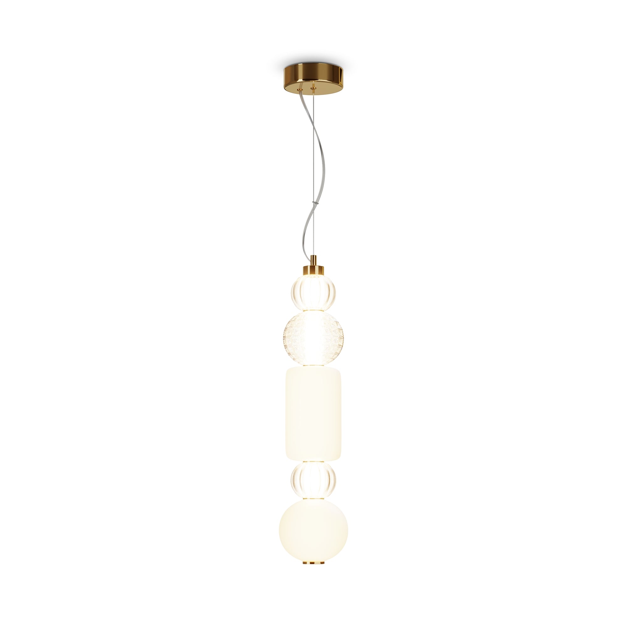 Maytoni - Hanglamp Collar - Goud - Ø14,7