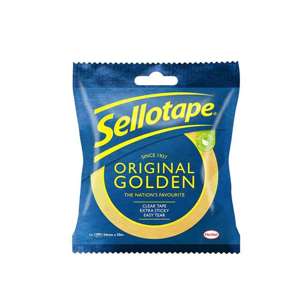 Sellotape Original Golden Tape – 35 Metres