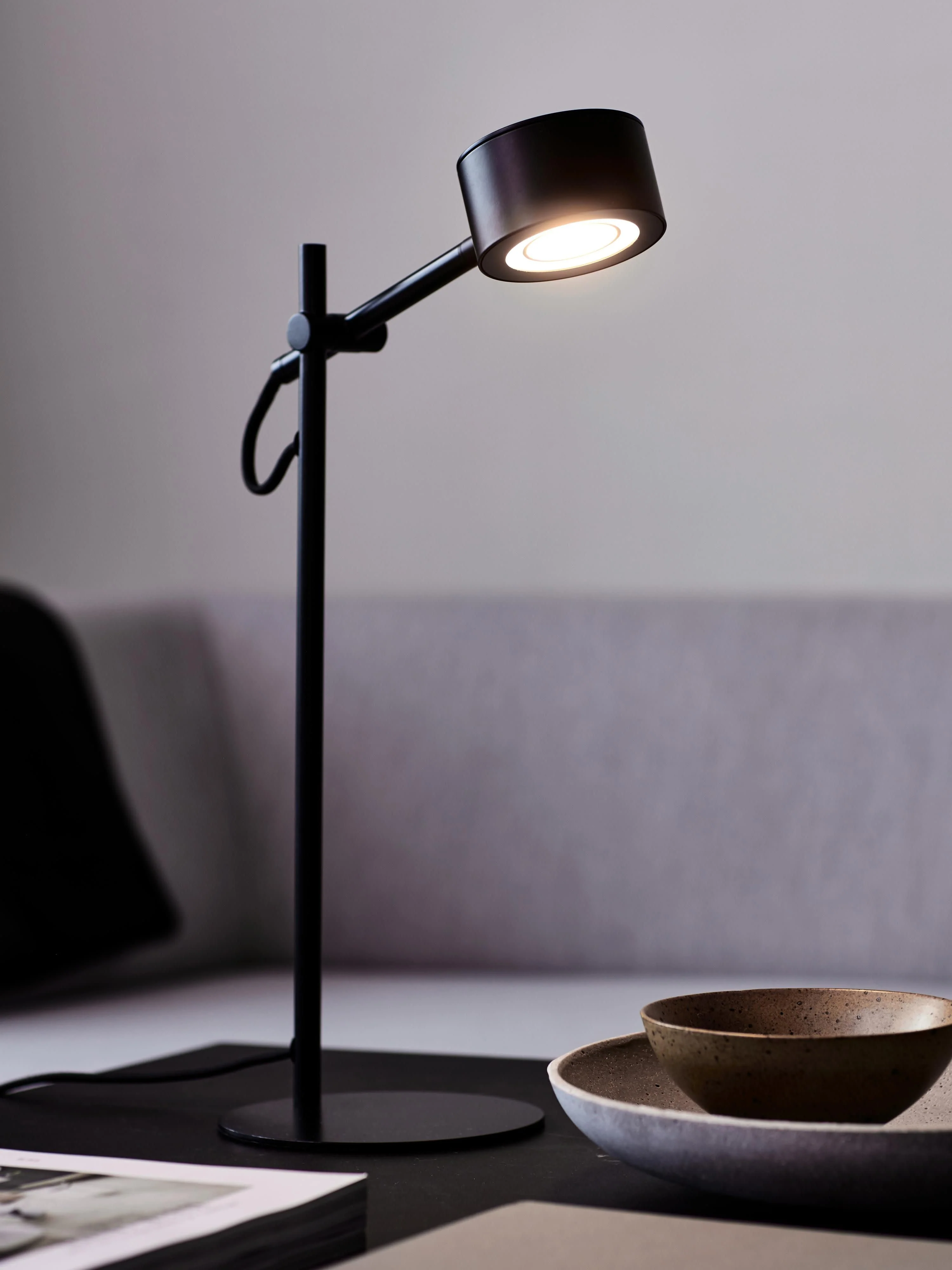 Dimmbare LED-Schreibtischlampe Clyde