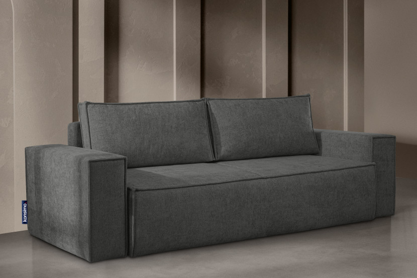 KONSIMO NAPI II Sofa 3-osobowa, kolor jasnoszary