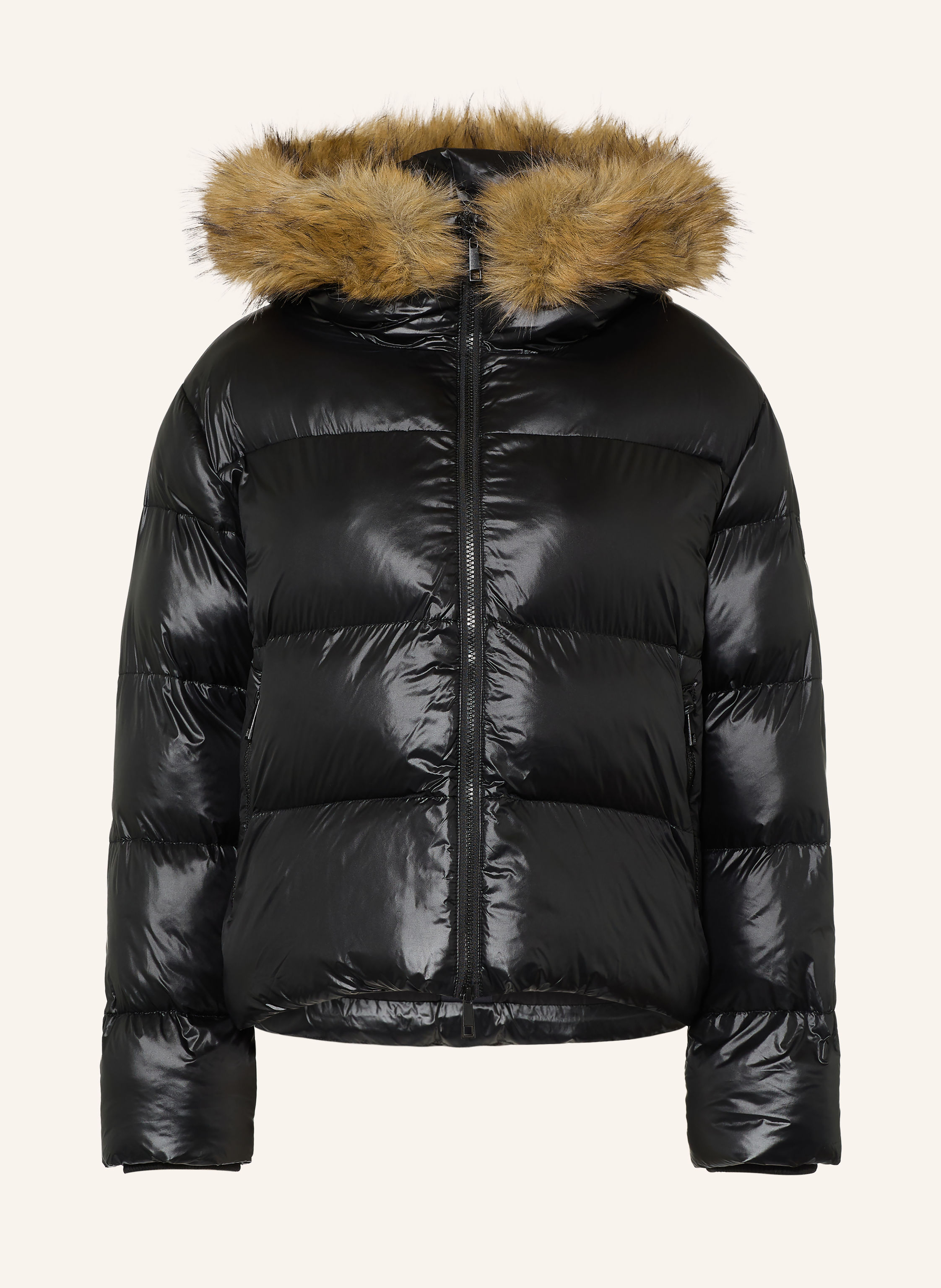darling harbour Steppjacke mit Kunstfell